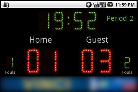 Scoreboard Futsal ++