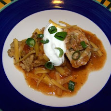 Green Chile Pork Tamale Filling