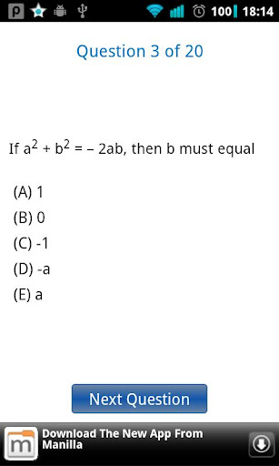 SAT Math Quiz 3