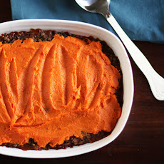 Lentil, Mushroom & Sweet Potato Shepherd's Pie
