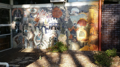 Library Mosaic Wall 