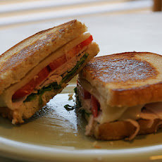Grilled Tomato and Brie Sandwiches