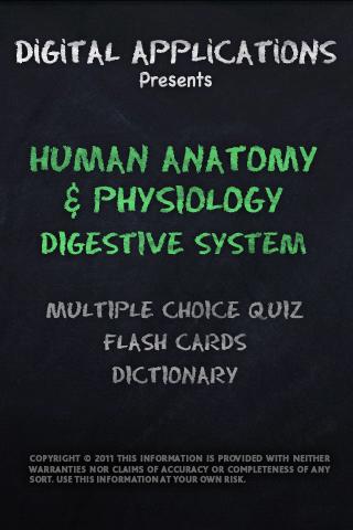 ANATOMY PHYSIOLOGY DIGESTIVE