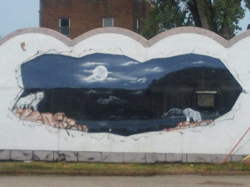 The White Wolf Mural