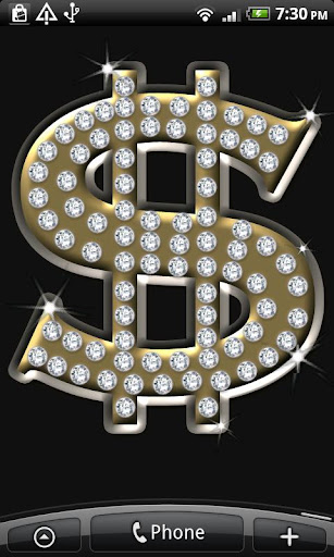 Sparkling Dollar Sign