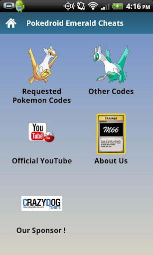 pokedroid-emerald for android screenshot