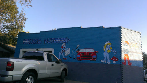 Smurf's Autobody Mural
