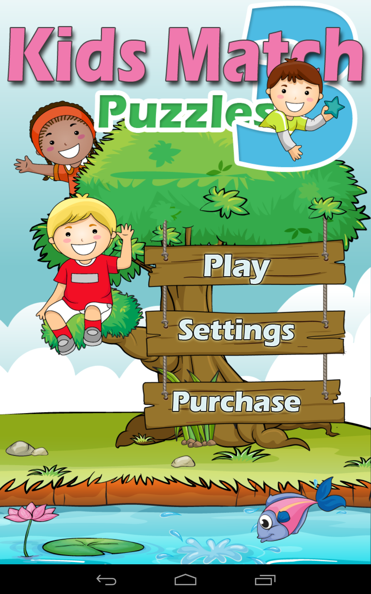 Android application Preschool Adventures-3 Pro screenshort