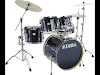 Bateria Tama Rockstar De 5 Cuerpos Color Negro