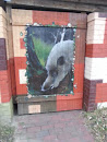 Wildschwein Graffiti