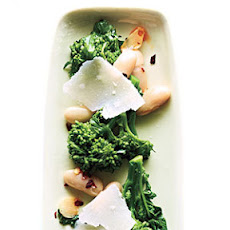 Broccoli Rabe with White Beans and Parmesan