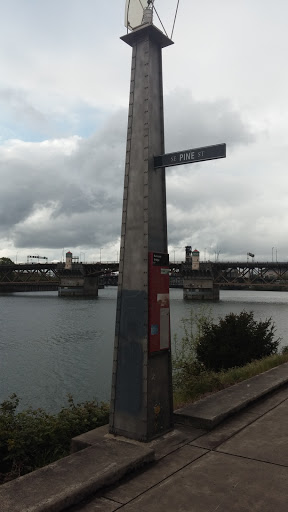 Burnside Bridge History Sign