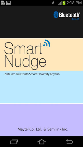 Smart Nudge Anti-Loss BLE Tag