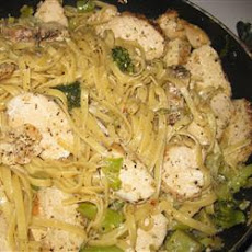 Spaghetti with Broccoli and Chicken