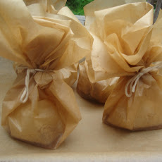 Stuffed Pears en Papillote