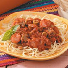 Two-Meat Spaghetti Sauce