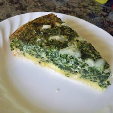 Healthified Spinach and Cheese Quiche