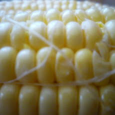Spicy Roasted Corn Soup for One