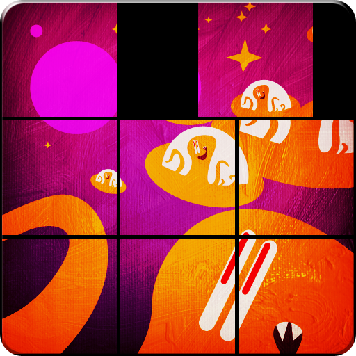 Slider puzzles: The Invaders LOGO-APP點子