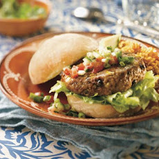 Tex–mex Black Bean Burgers