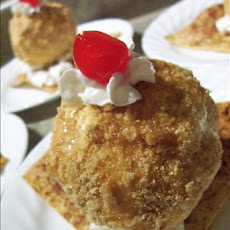 Cinnamon 'Fried' Ice Cream