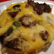 South Beach Diet Sausage Veggie Breakfast Muffins