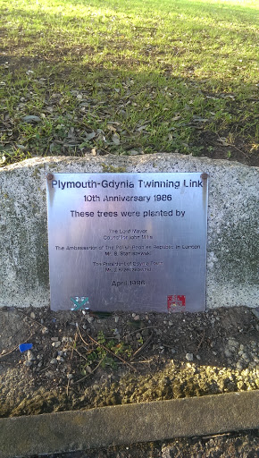Plymouth Gdynia Twinning Link Plaque