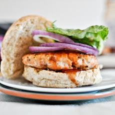 BBQ Salmon Burgers