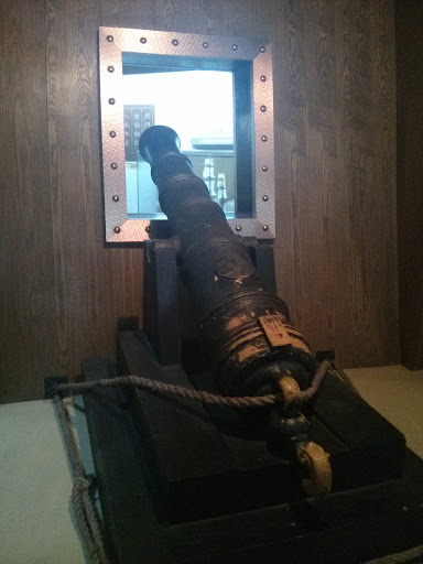 海战博物馆小炮
