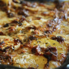 Potato Gratin with Bacon and Thyme