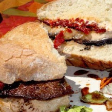 Portobello Mushroom Sandwiches With Cranberry Dijon Mustard