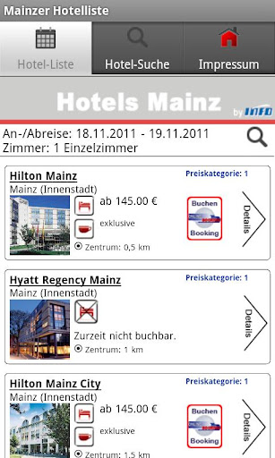 Hotels Mainz