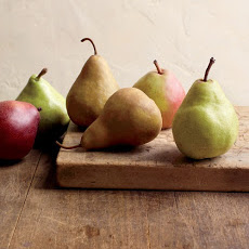 Pear and Chocolate Brioche Bread Pudding