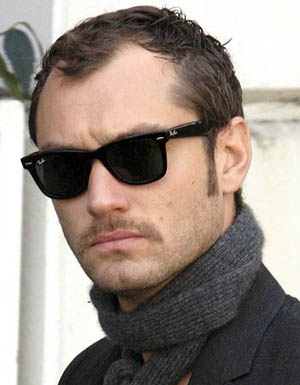 jude law's masculine sunglasses