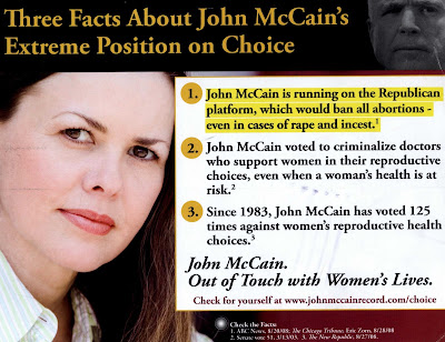 PA DNC Abortion Postcard