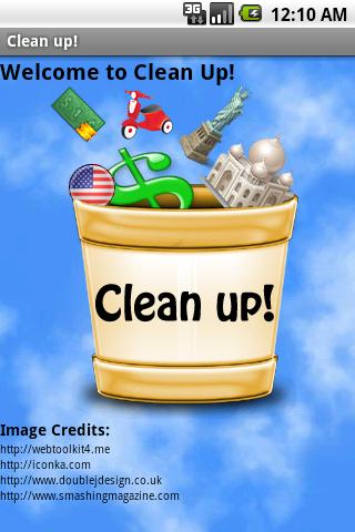 Clean Up