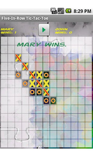 【免費解謎App】Five-In-Row Tic-Tac-Toe-APP點子