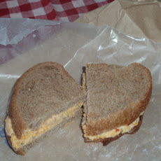Green Olive Pimento Cheese Sandwich