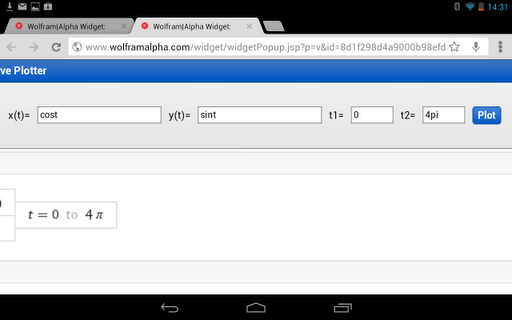 Parametric Graph Calculator