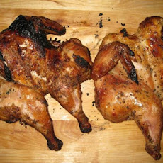Grilled Herbed Cornish Game Hens