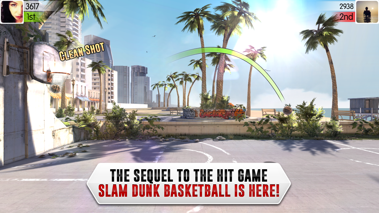 Android application Slam Dunk Basketball 2 screenshort