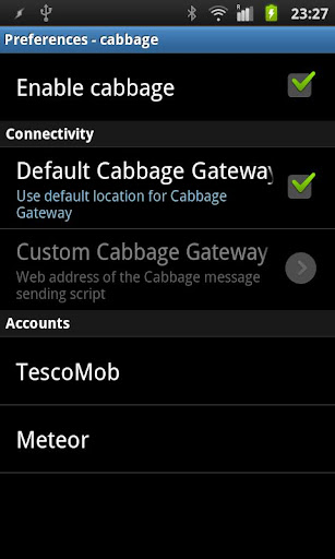 【免費通訊App】WebSMS Connector: Cabbage-APP點子