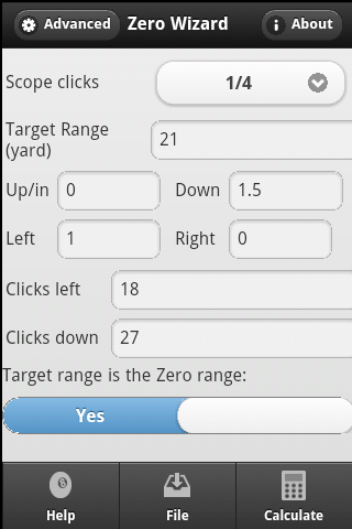 GunSim Rifle Zero Ballistics