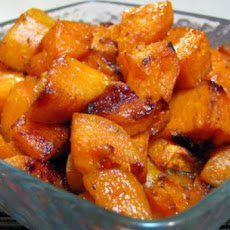 Roasted Sweet Potatoes with Honey Glaze