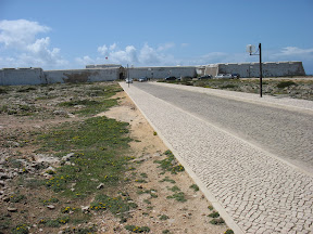 Weg naar het fort