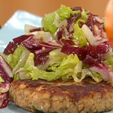 Salmon Burgers with Caesar Slaw