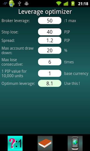 Forex trade optimizer