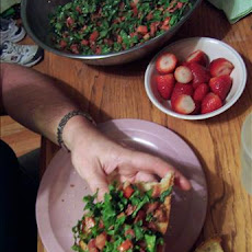 Bacon, Lettuce and Tomato Bruschetta