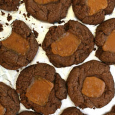 Double Chocolate–Caramel Cookies Recipe