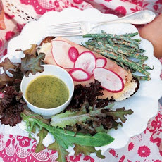 Haricot Verts with Grainy-Mustard Vinaigrette
